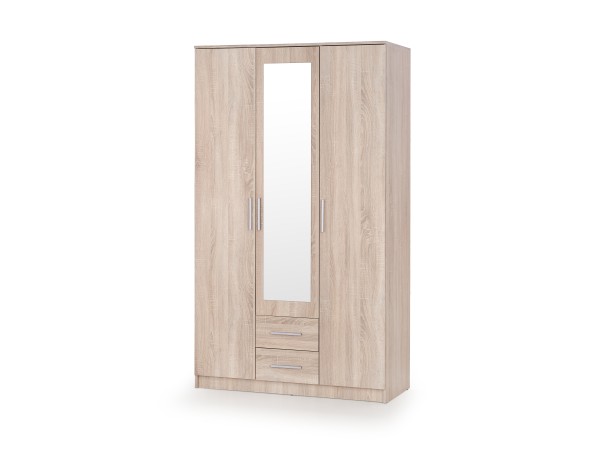 LIMA S-3, color: sonoma oak / mirror DIOMMI V-PL-LIMA-S3-SONOMA/LUSTRO