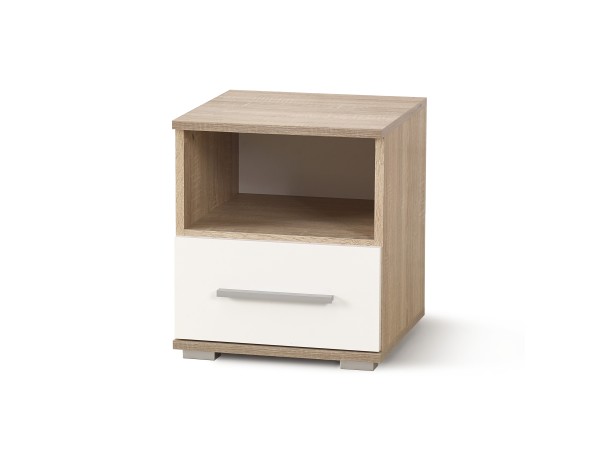 LIMA SN1, color: sonoma oak / white DIOMMI V-PL-LIMA-SN1-BIAŁY/SONOMA