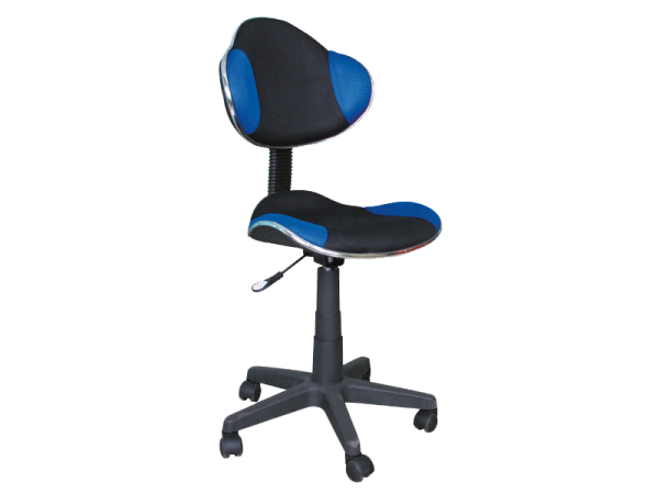 SWIVEL CHAIR Q-G2 BLUE/BLACK DIOMMI OBRQG2N/C