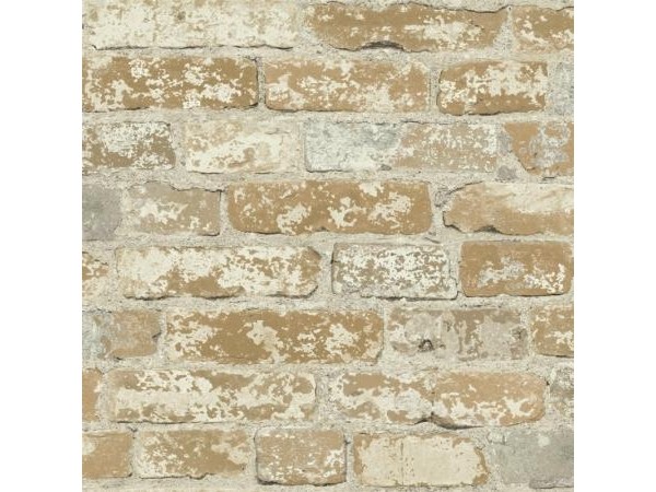 Αυτοκόλλητη Ταπετσαρία Stuccoed Brown Brick Peel KAL.RMK9037