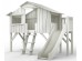 Υπερυψωμένο κρεβάτι Treehouse Bed tower with slide 