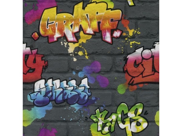 Ταπετσαρία τοίχου grafiti 